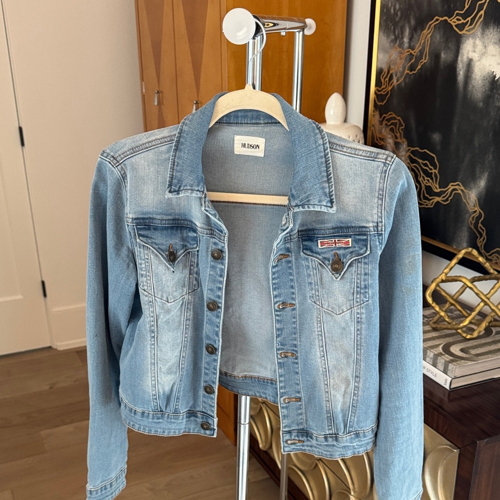 Hudson Jeans Light Blue Kids Jean Jacket